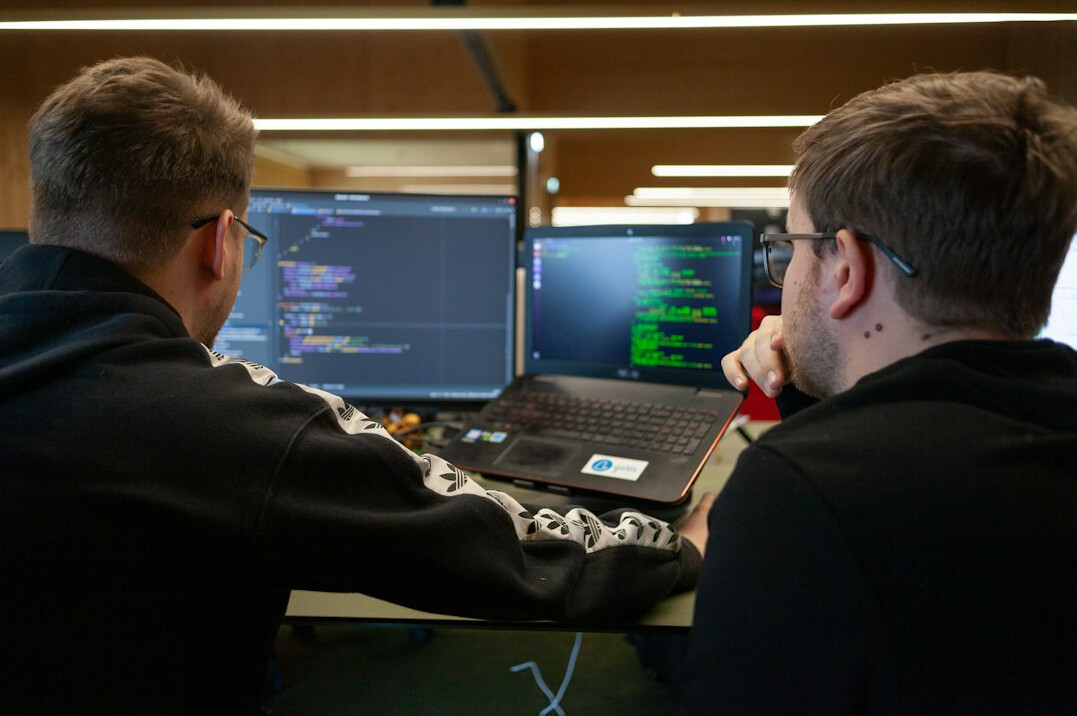 team coding session