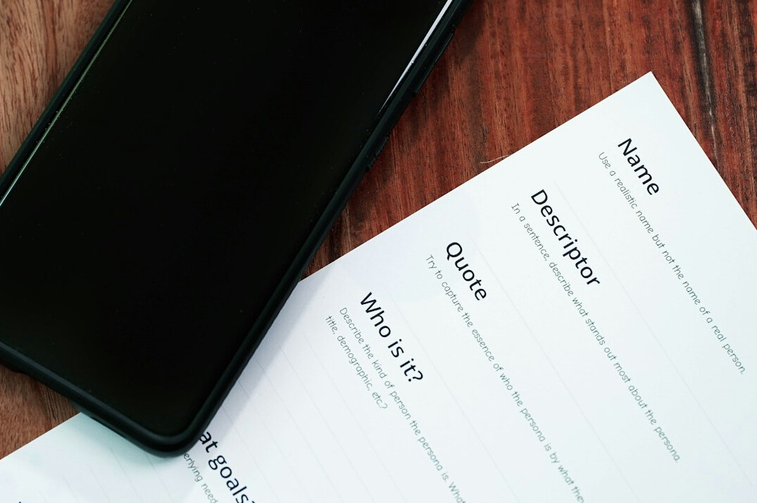 insurance claim form on desk