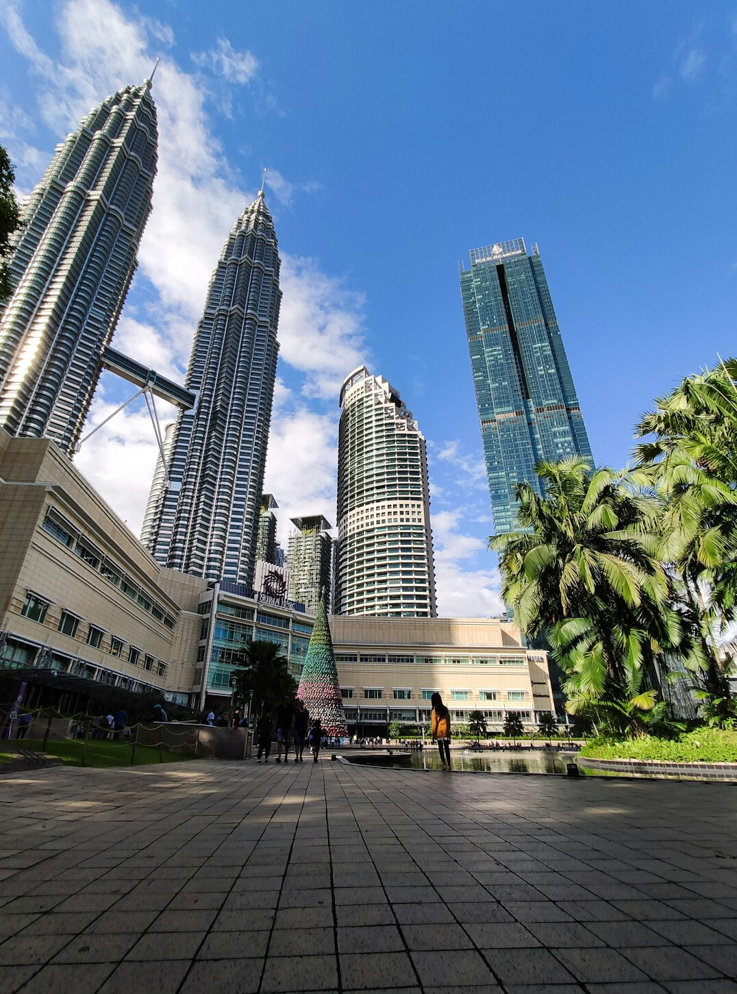 Modern office building exterior in Kuala Lumpur
