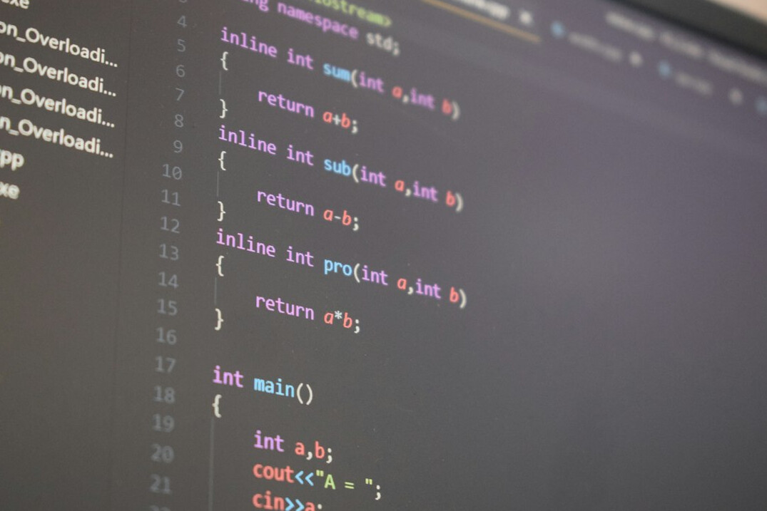 programmer writing code for insurance